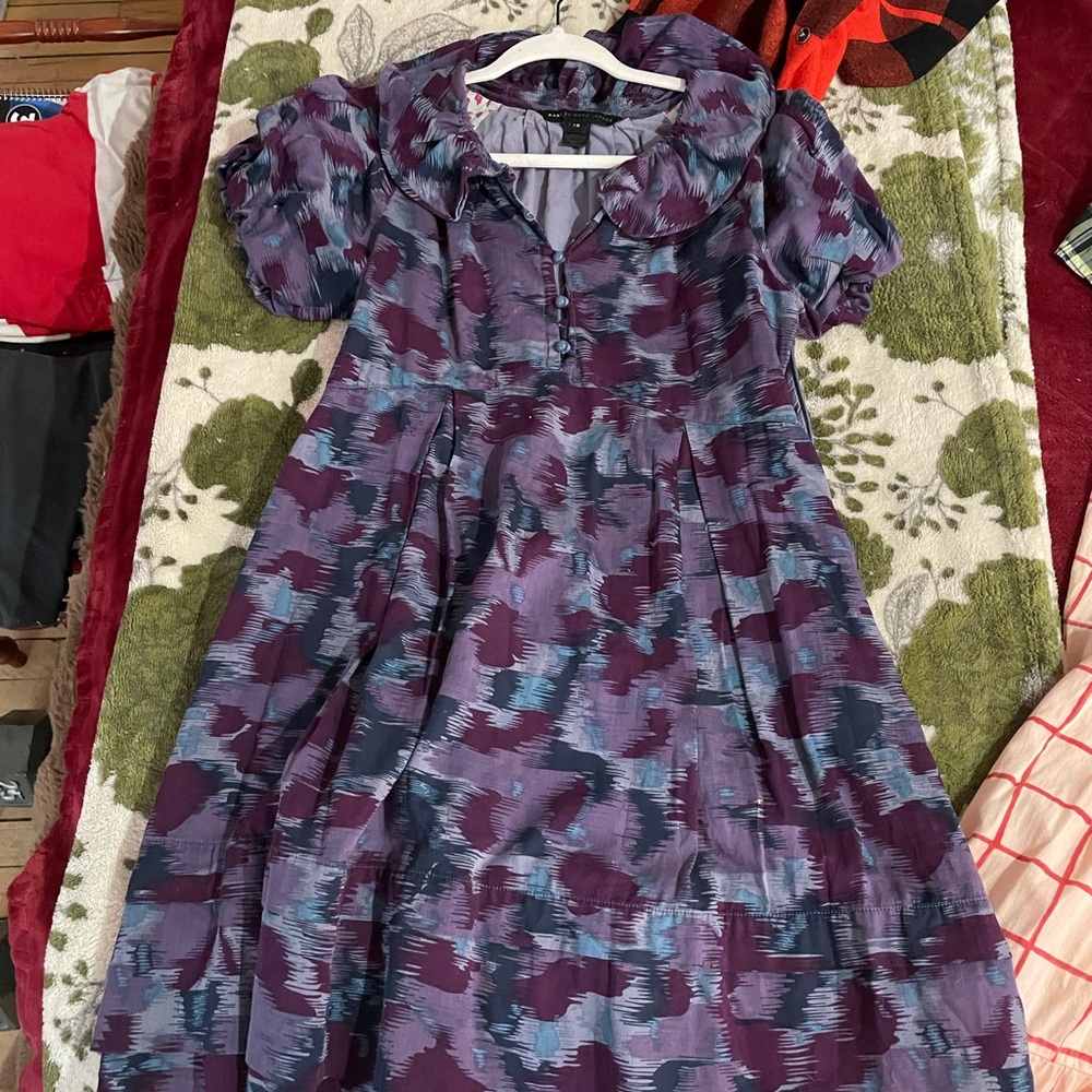 Purple Patterned Marc Jacob’s Dress